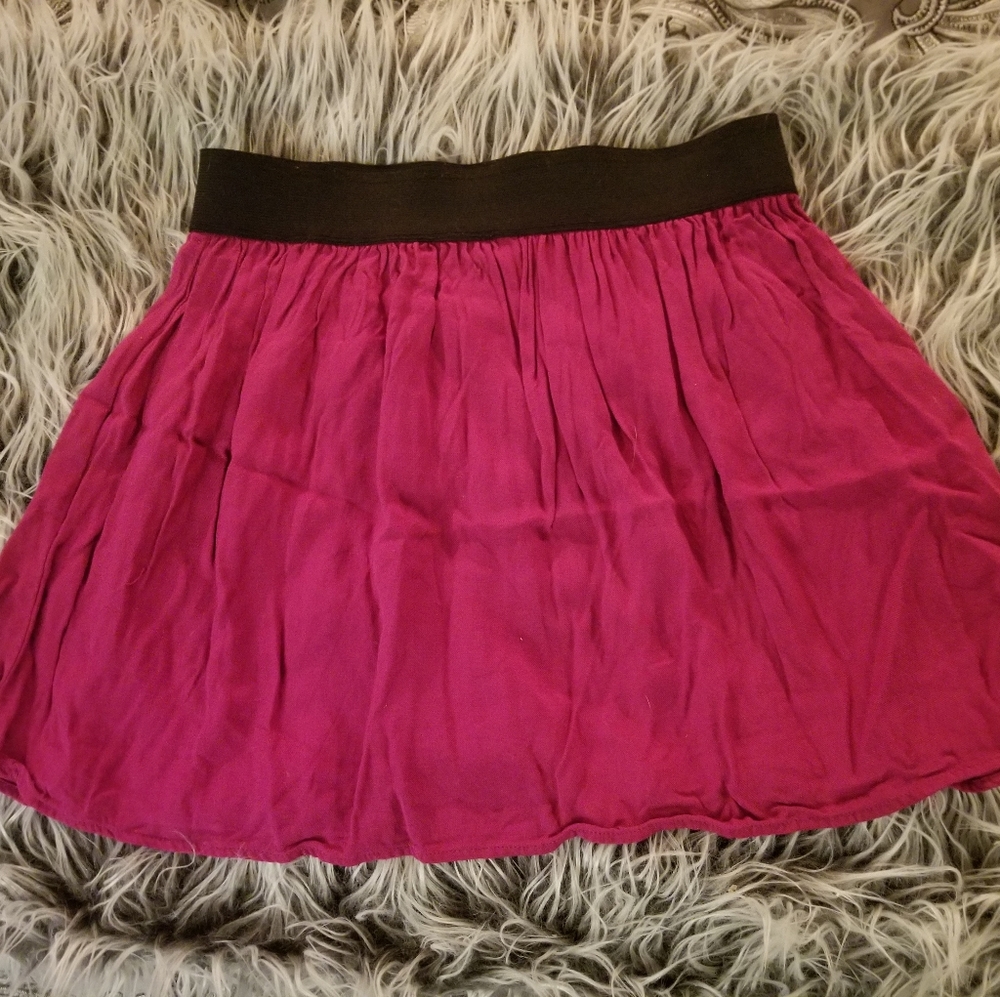Pink skirt